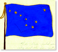 Early Alaskan Flag