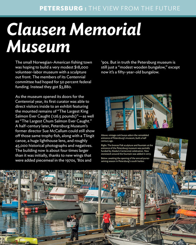 Opens PDF to read Clausen Museum panel.