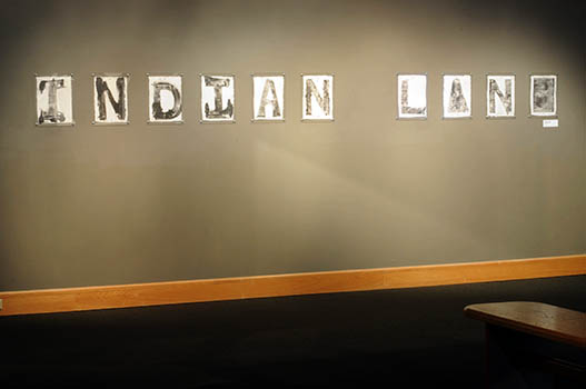 Indian Land letter art