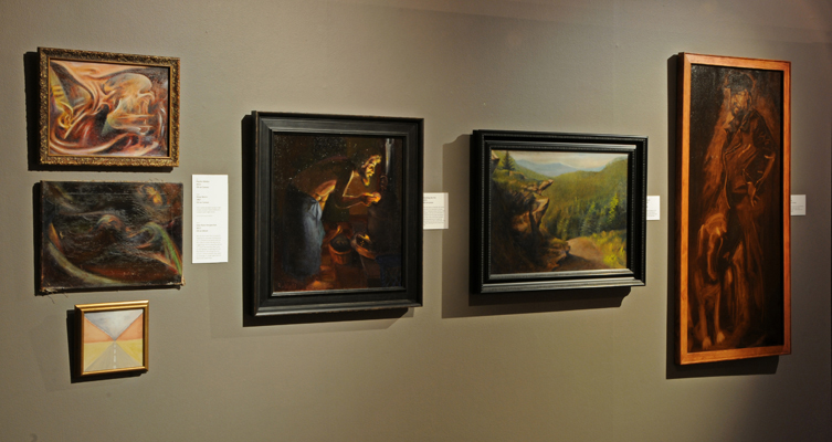 three paintings